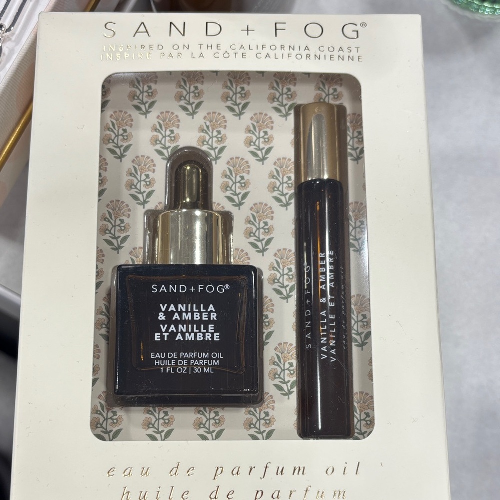 SAND + FOG Vanilla & Amber Eau de Parfum Set